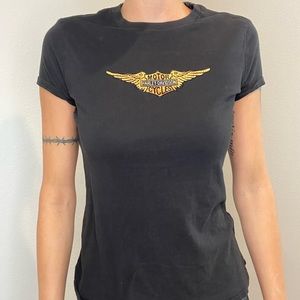 Harley Davidson Black Women’s Size Small T Shirt